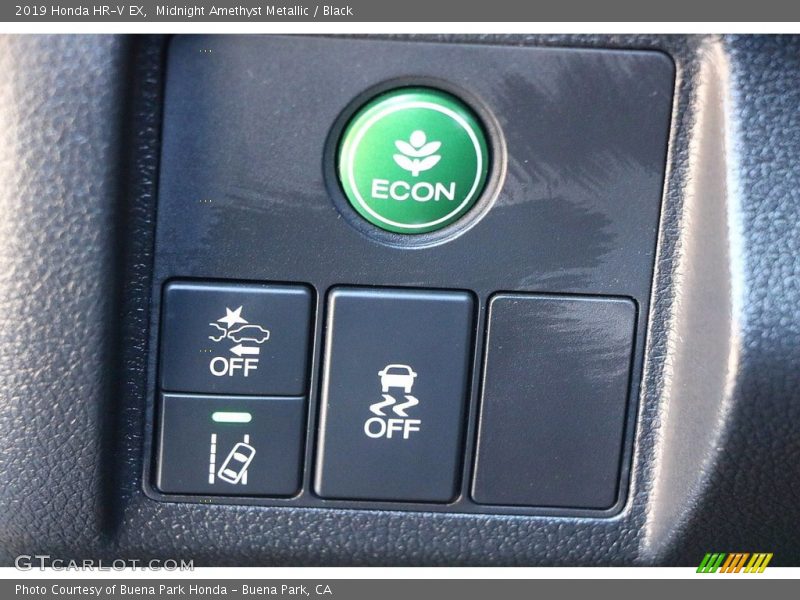 Midnight Amethyst Metallic / Black 2019 Honda HR-V EX