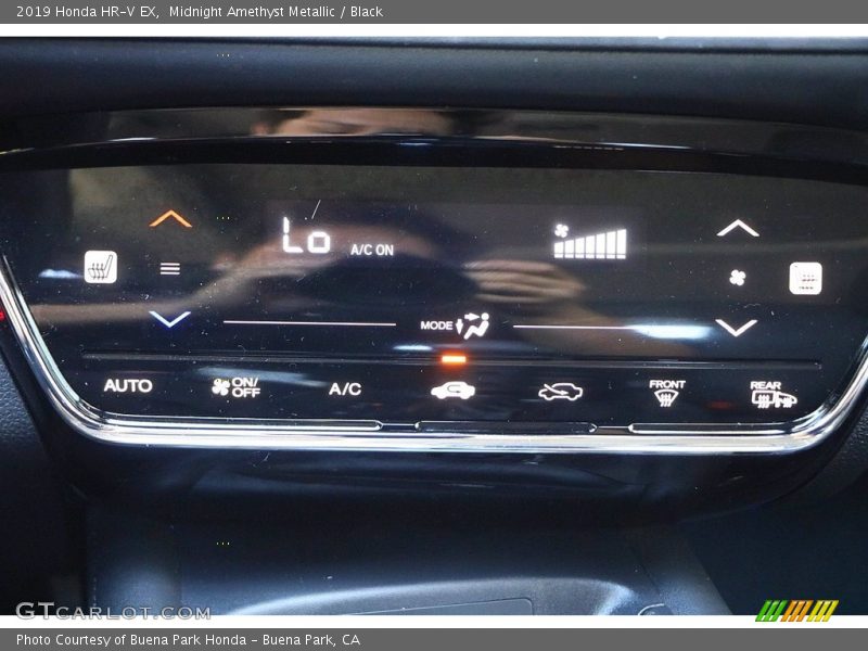 Midnight Amethyst Metallic / Black 2019 Honda HR-V EX