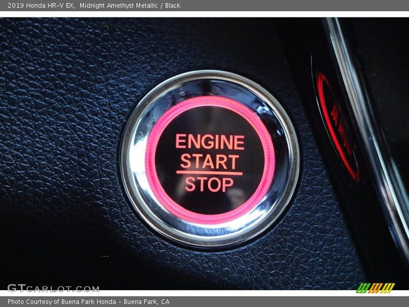 Midnight Amethyst Metallic / Black 2019 Honda HR-V EX