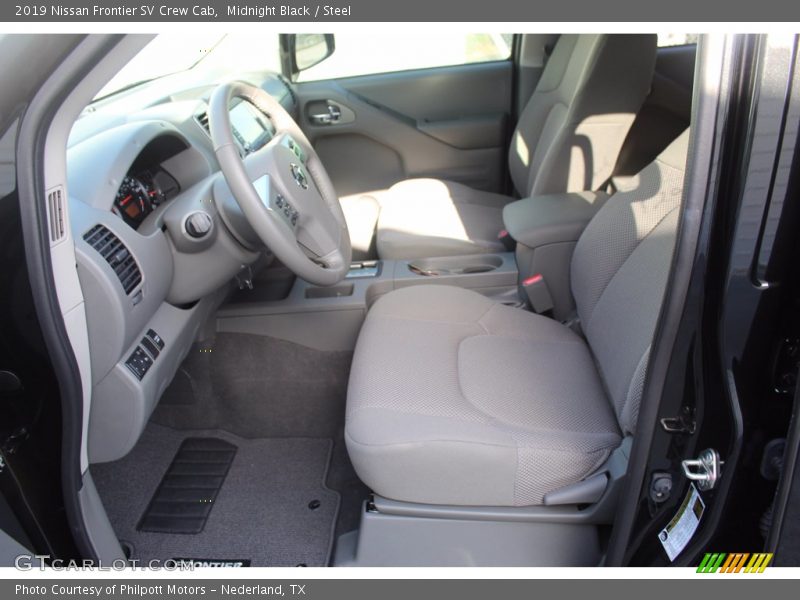 Midnight Black / Steel 2019 Nissan Frontier SV Crew Cab