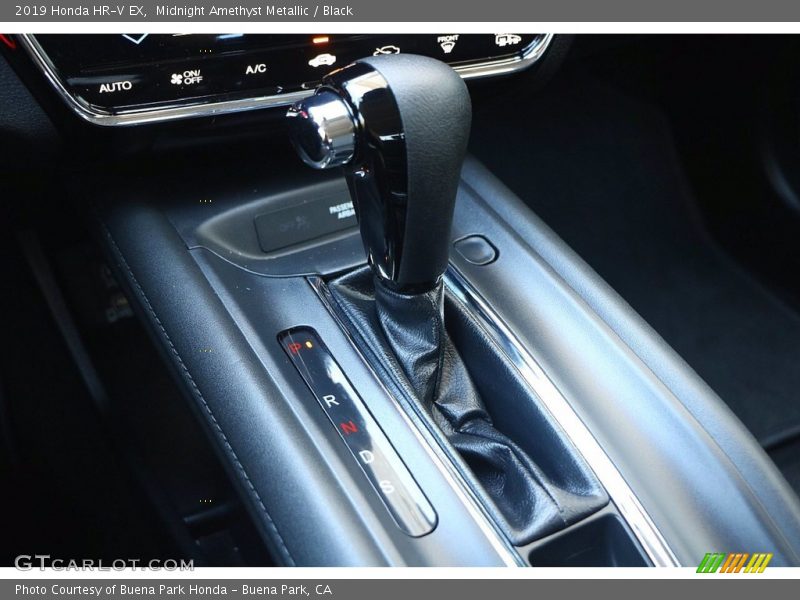 Midnight Amethyst Metallic / Black 2019 Honda HR-V EX