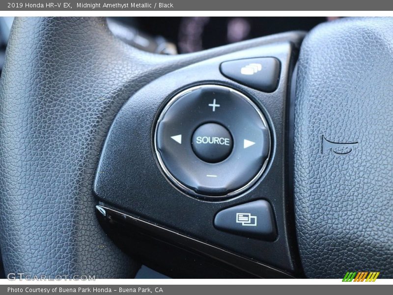 Midnight Amethyst Metallic / Black 2019 Honda HR-V EX
