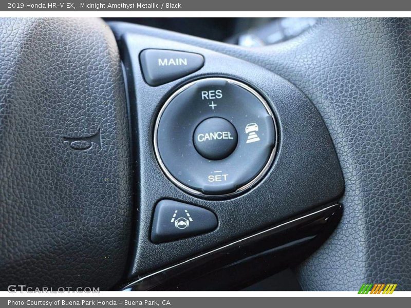Midnight Amethyst Metallic / Black 2019 Honda HR-V EX
