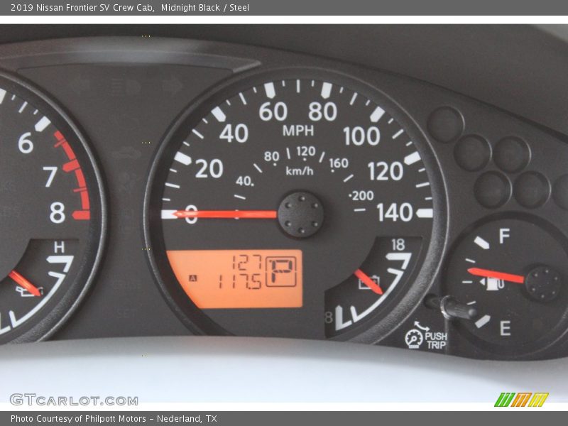 Midnight Black / Steel 2019 Nissan Frontier SV Crew Cab