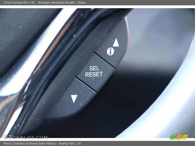 Midnight Amethyst Metallic / Black 2019 Honda HR-V EX