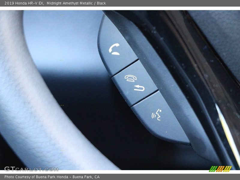 Midnight Amethyst Metallic / Black 2019 Honda HR-V EX