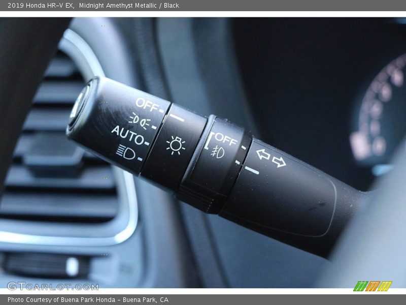 Midnight Amethyst Metallic / Black 2019 Honda HR-V EX