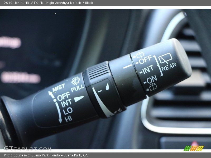 Midnight Amethyst Metallic / Black 2019 Honda HR-V EX
