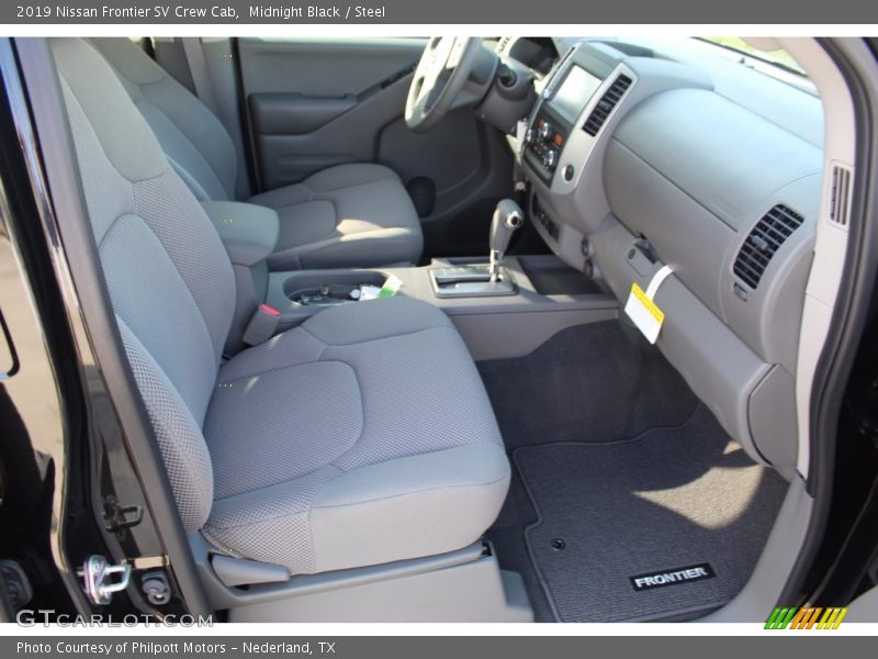 Midnight Black / Steel 2019 Nissan Frontier SV Crew Cab