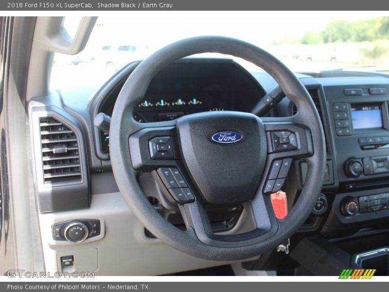 Shadow Black / Earth Gray 2018 Ford F150 XL SuperCab