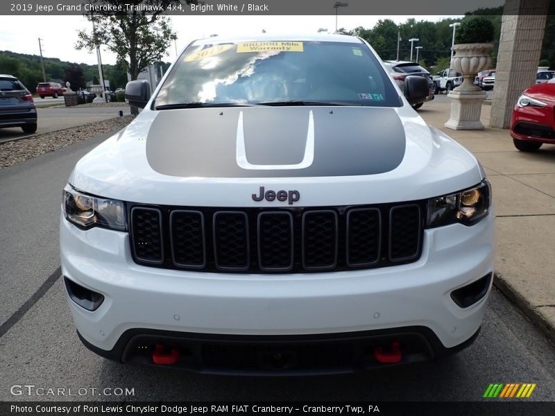 Bright White / Black 2019 Jeep Grand Cherokee Trailhawk 4x4