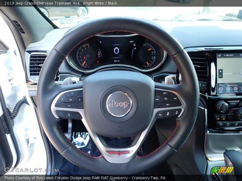 Bright White / Black 2019 Jeep Grand Cherokee Trailhawk 4x4