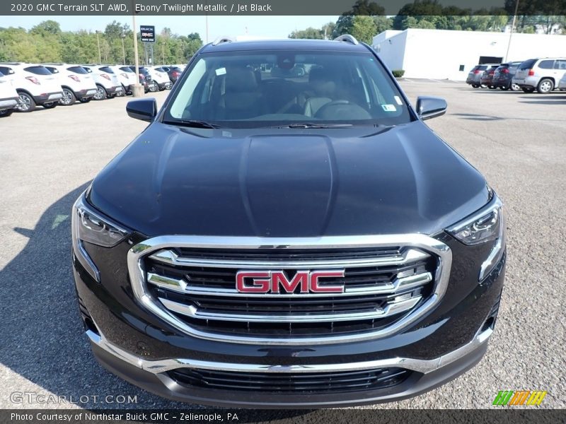 Ebony Twilight Metallic / Jet Black 2020 GMC Terrain SLT AWD