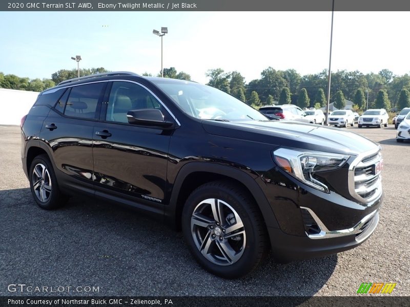 Ebony Twilight Metallic / Jet Black 2020 GMC Terrain SLT AWD