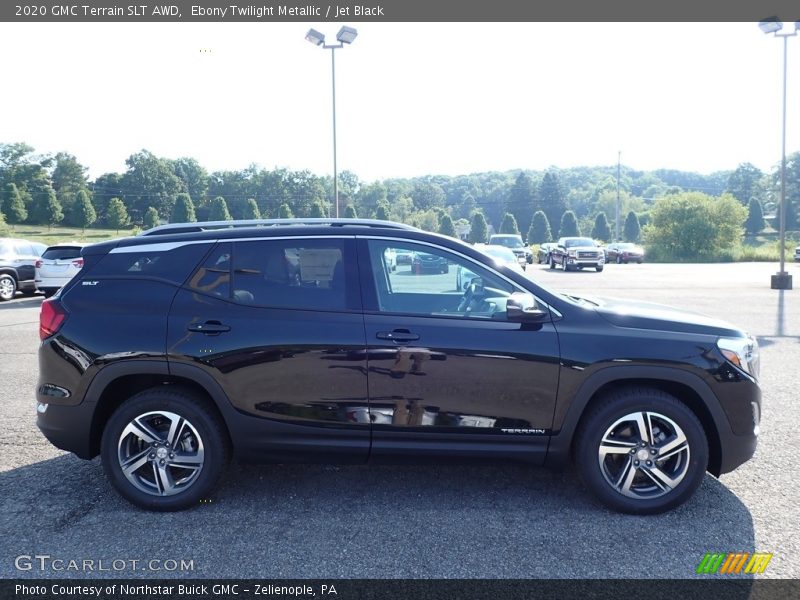 Ebony Twilight Metallic / Jet Black 2020 GMC Terrain SLT AWD