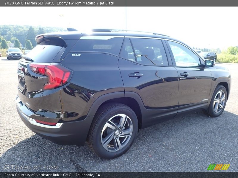 Ebony Twilight Metallic / Jet Black 2020 GMC Terrain SLT AWD