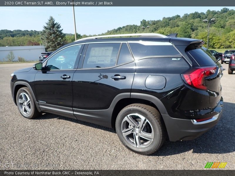 Ebony Twilight Metallic / Jet Black 2020 GMC Terrain SLT AWD