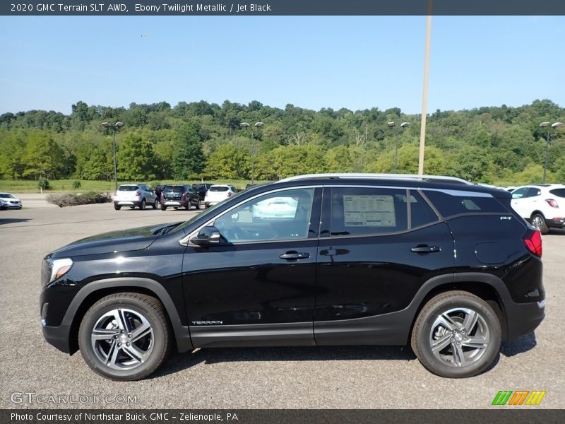 Ebony Twilight Metallic / Jet Black 2020 GMC Terrain SLT AWD