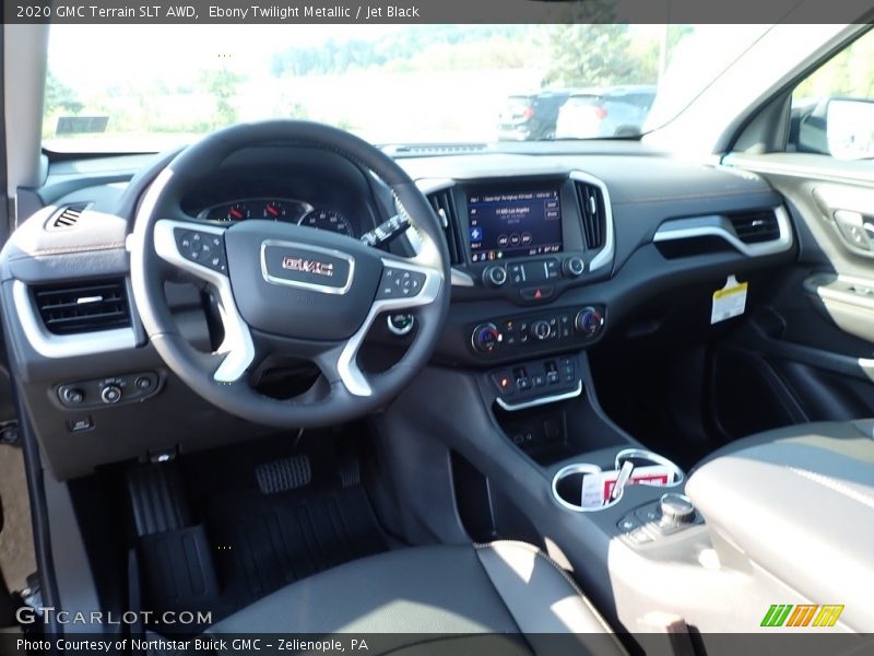 Ebony Twilight Metallic / Jet Black 2020 GMC Terrain SLT AWD