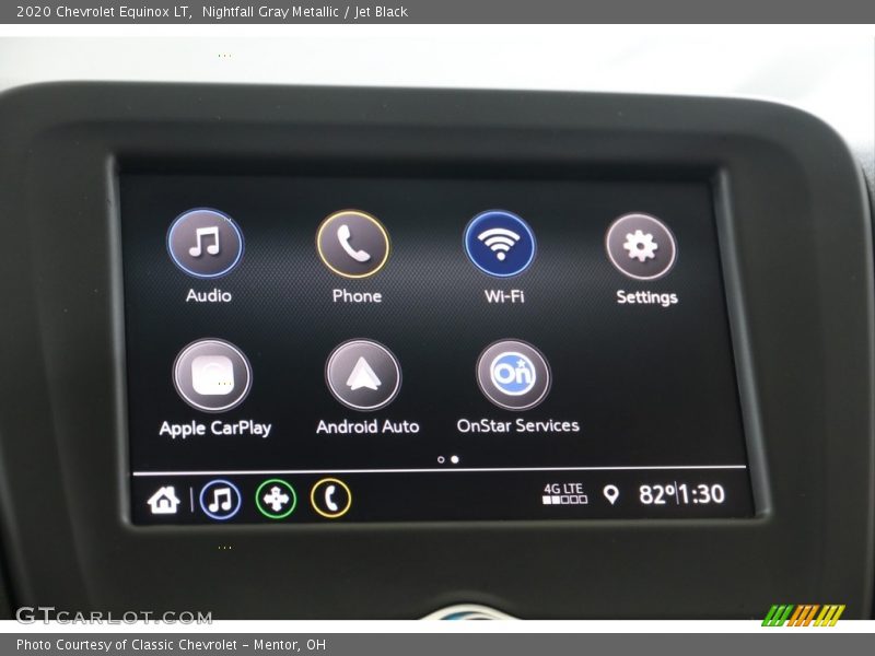 Nightfall Gray Metallic / Jet Black 2020 Chevrolet Equinox LT