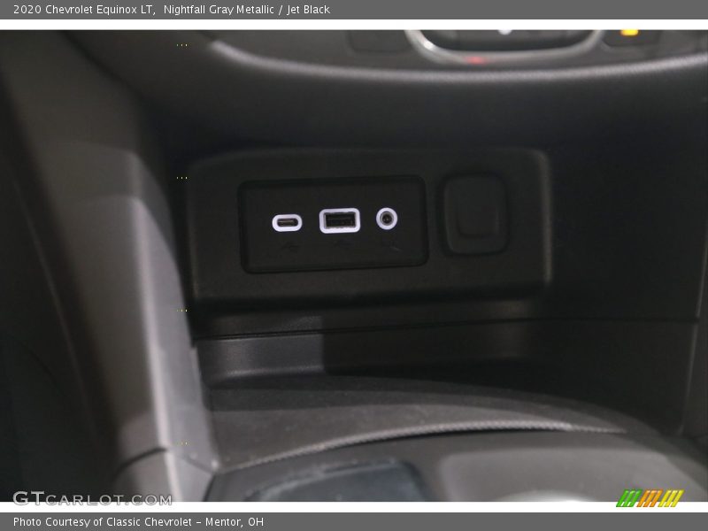 Nightfall Gray Metallic / Jet Black 2020 Chevrolet Equinox LT