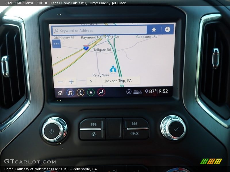 Onyx Black / Jet Black 2020 GMC Sierra 2500HD Denali Crew Cab 4WD
