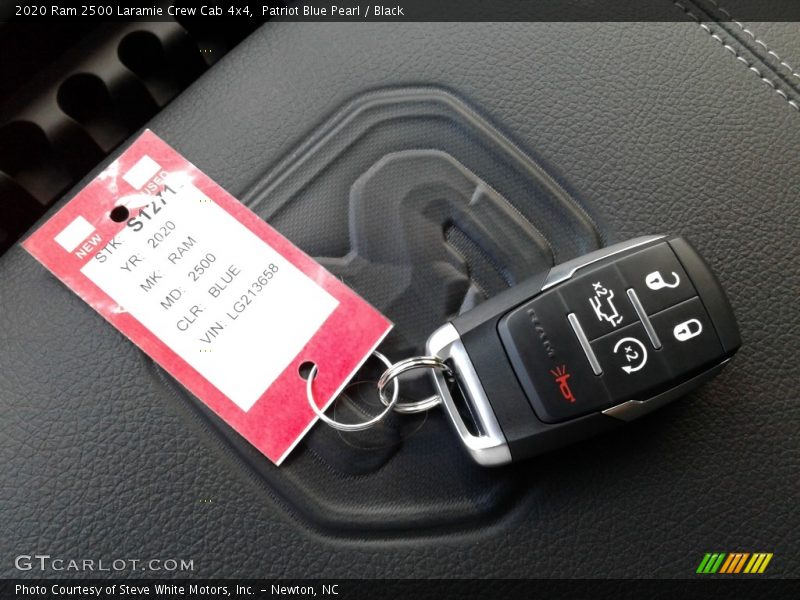 Patriot Blue Pearl / Black 2020 Ram 2500 Laramie Crew Cab 4x4