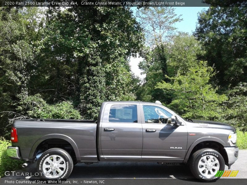 Granite Crystal Metallic / Mountain Brown/Light Frost Beige 2020 Ram 2500 Laramie Crew Cab 4x4