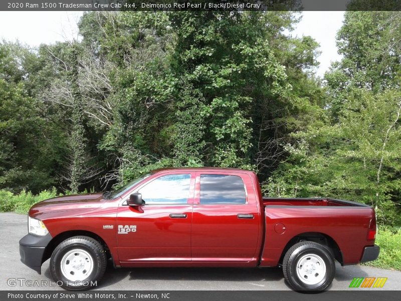  2020 1500 Tradesman Crew Cab 4x4 Delmonico Red Pearl