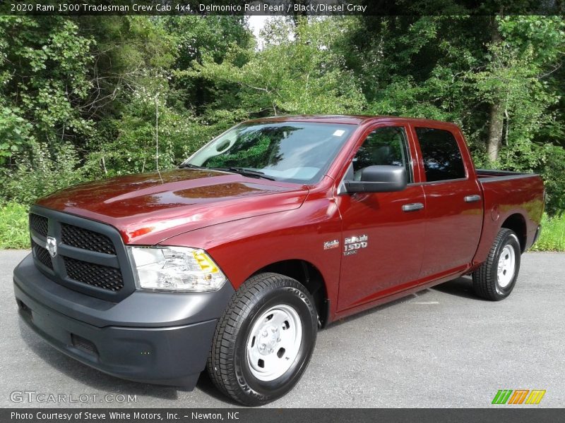 Delmonico Red Pearl / Black/Diesel Gray 2020 Ram 1500 Tradesman Crew Cab 4x4