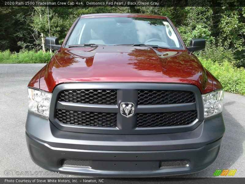 Delmonico Red Pearl / Black/Diesel Gray 2020 Ram 1500 Tradesman Crew Cab 4x4