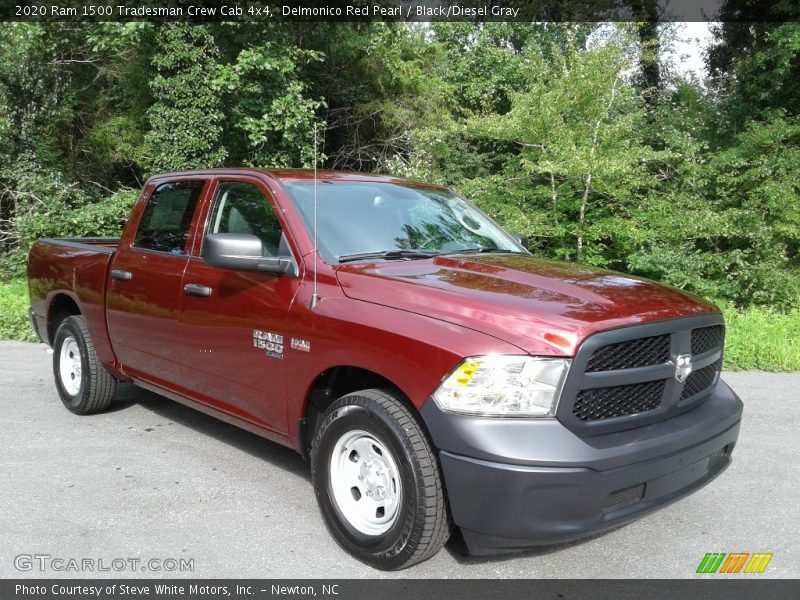 Front 3/4 View of 2020 1500 Tradesman Crew Cab 4x4