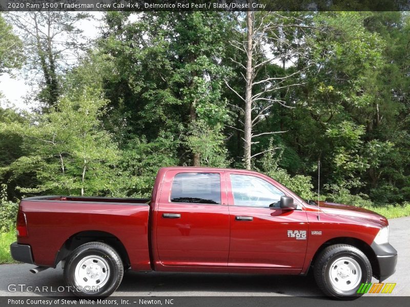 Delmonico Red Pearl / Black/Diesel Gray 2020 Ram 1500 Tradesman Crew Cab 4x4