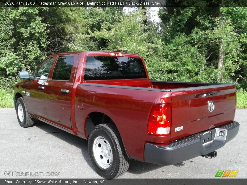 Delmonico Red Pearl / Black/Diesel Gray 2020 Ram 1500 Tradesman Crew Cab 4x4