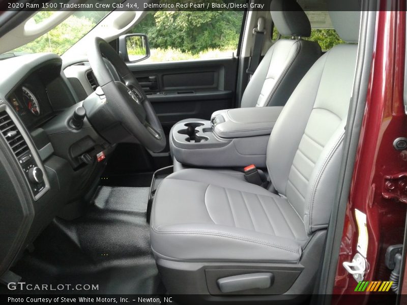 Delmonico Red Pearl / Black/Diesel Gray 2020 Ram 1500 Tradesman Crew Cab 4x4