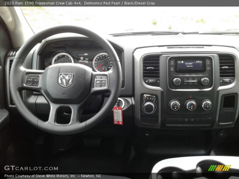 Delmonico Red Pearl / Black/Diesel Gray 2020 Ram 1500 Tradesman Crew Cab 4x4