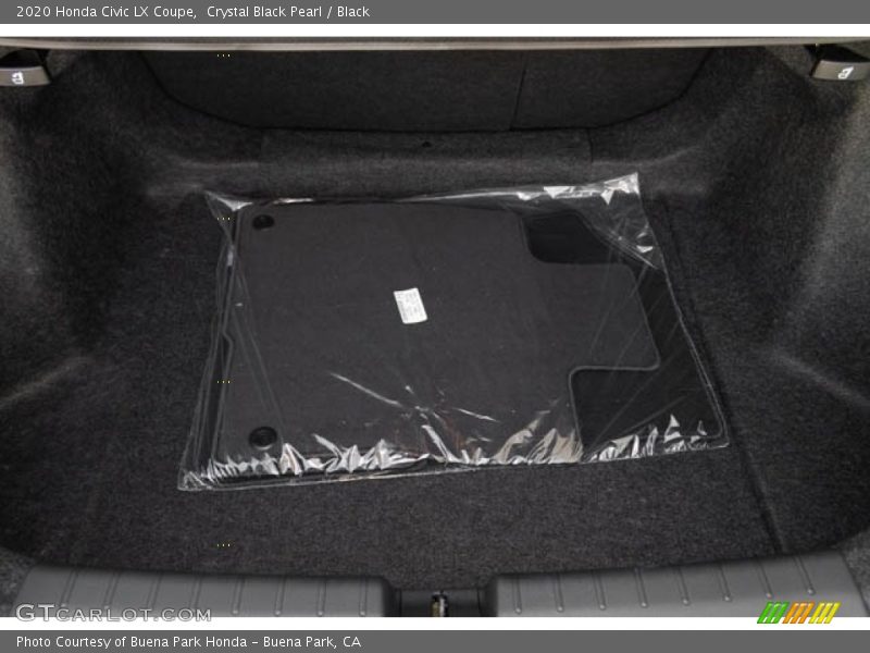 Crystal Black Pearl / Black 2020 Honda Civic LX Coupe