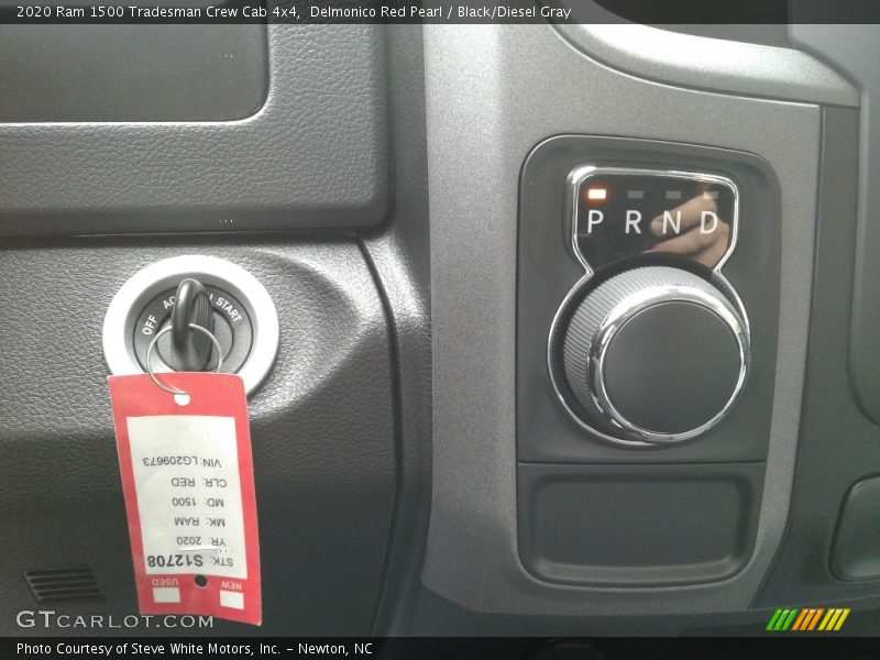 Delmonico Red Pearl / Black/Diesel Gray 2020 Ram 1500 Tradesman Crew Cab 4x4