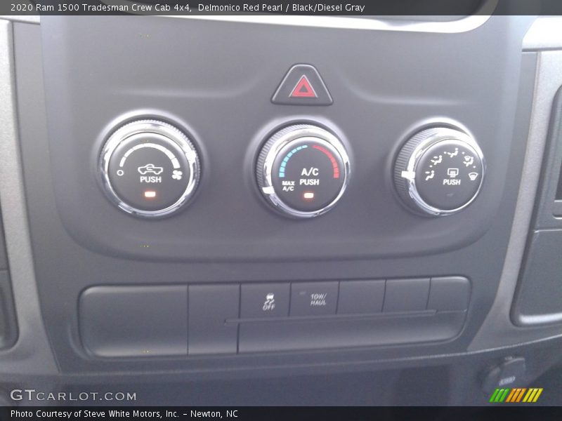 Delmonico Red Pearl / Black/Diesel Gray 2020 Ram 1500 Tradesman Crew Cab 4x4