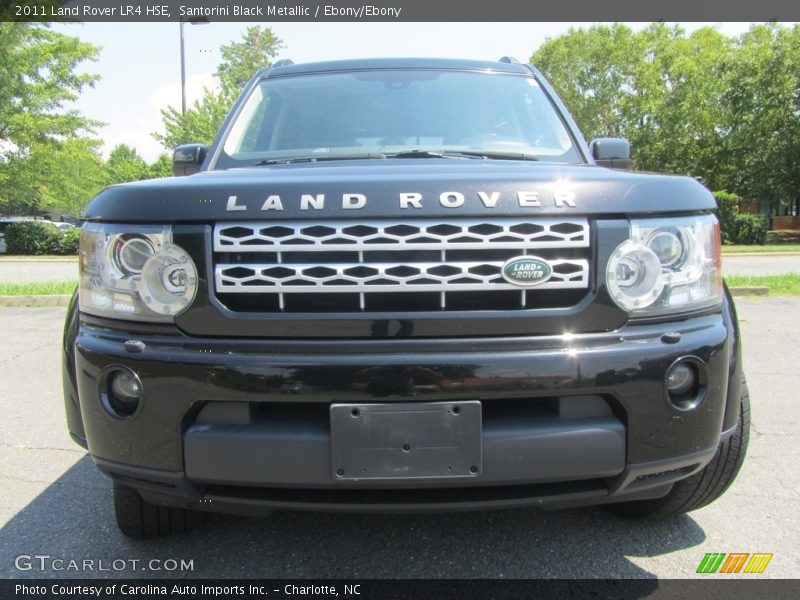 Santorini Black Metallic / Ebony/Ebony 2011 Land Rover LR4 HSE