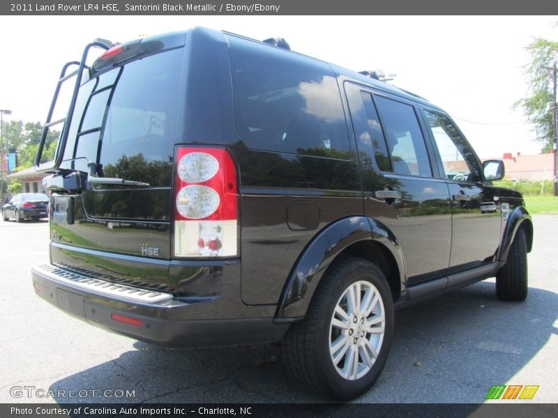 Santorini Black Metallic / Ebony/Ebony 2011 Land Rover LR4 HSE
