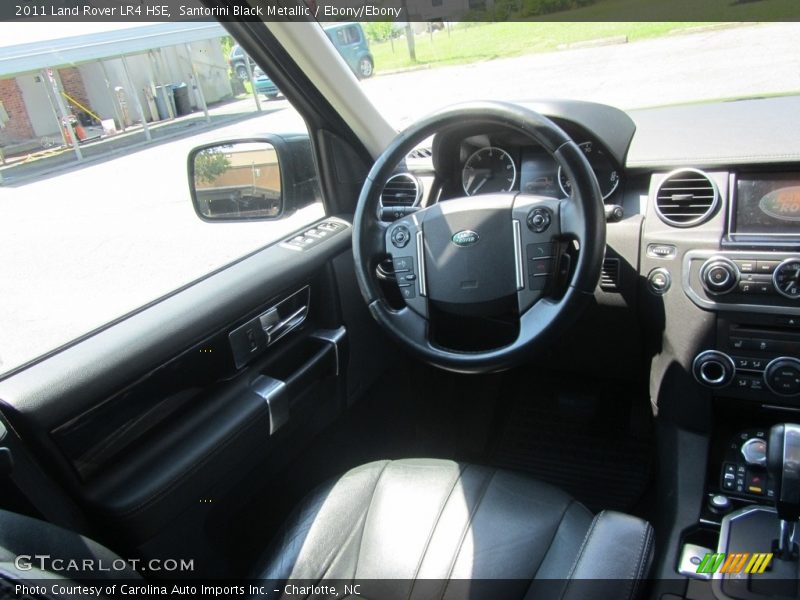 Santorini Black Metallic / Ebony/Ebony 2011 Land Rover LR4 HSE