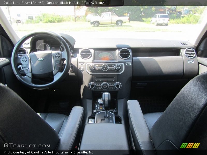 Santorini Black Metallic / Ebony/Ebony 2011 Land Rover LR4 HSE