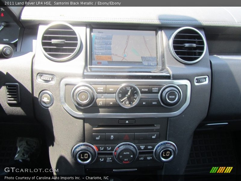 Santorini Black Metallic / Ebony/Ebony 2011 Land Rover LR4 HSE