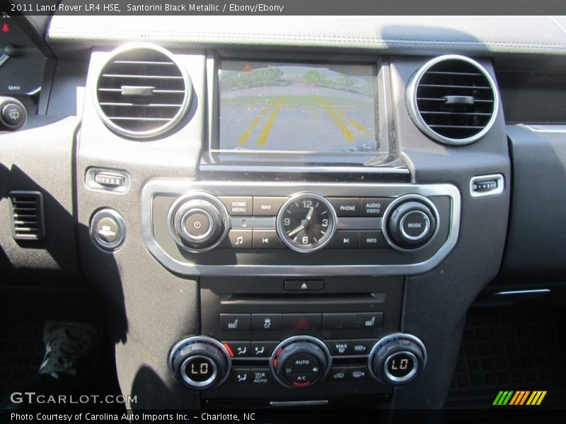 Santorini Black Metallic / Ebony/Ebony 2011 Land Rover LR4 HSE