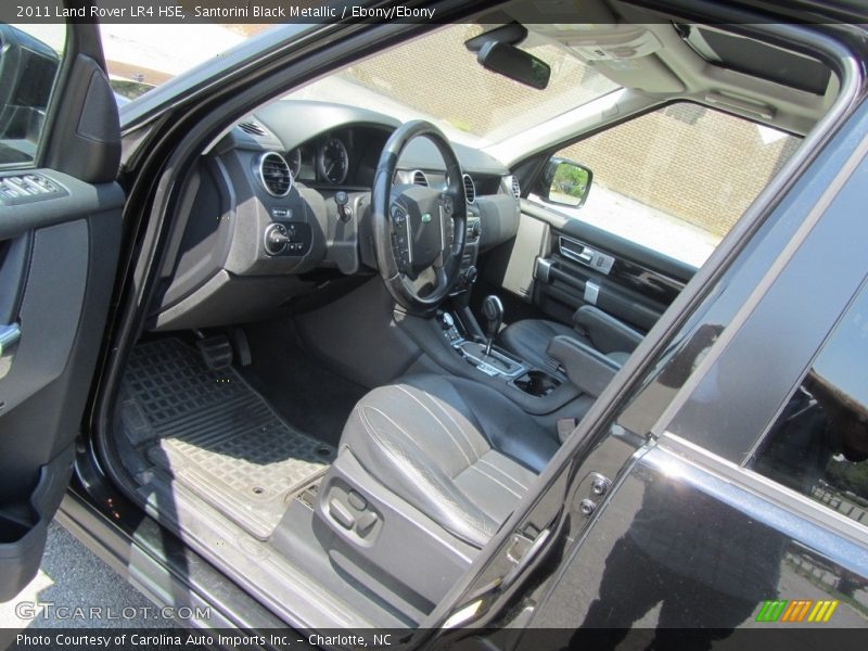 Santorini Black Metallic / Ebony/Ebony 2011 Land Rover LR4 HSE