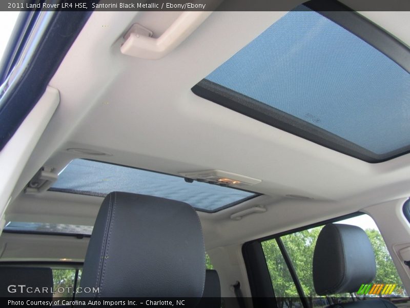 Santorini Black Metallic / Ebony/Ebony 2011 Land Rover LR4 HSE