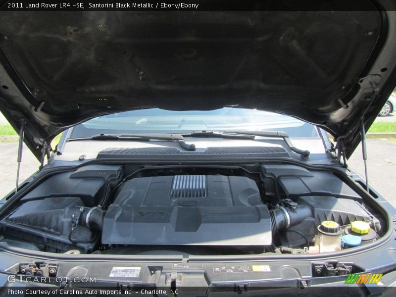 Santorini Black Metallic / Ebony/Ebony 2011 Land Rover LR4 HSE