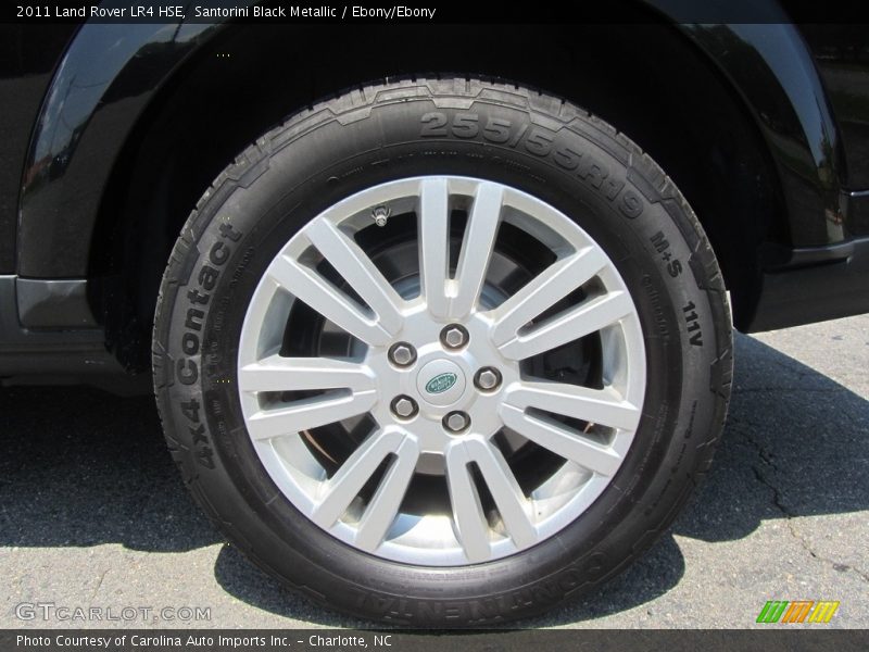 Santorini Black Metallic / Ebony/Ebony 2011 Land Rover LR4 HSE