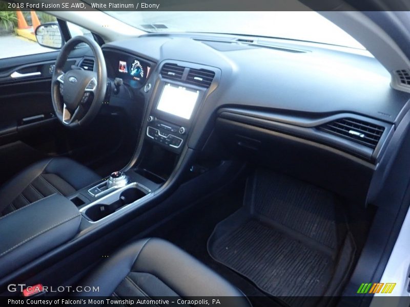 Dashboard of 2018 Fusion SE AWD